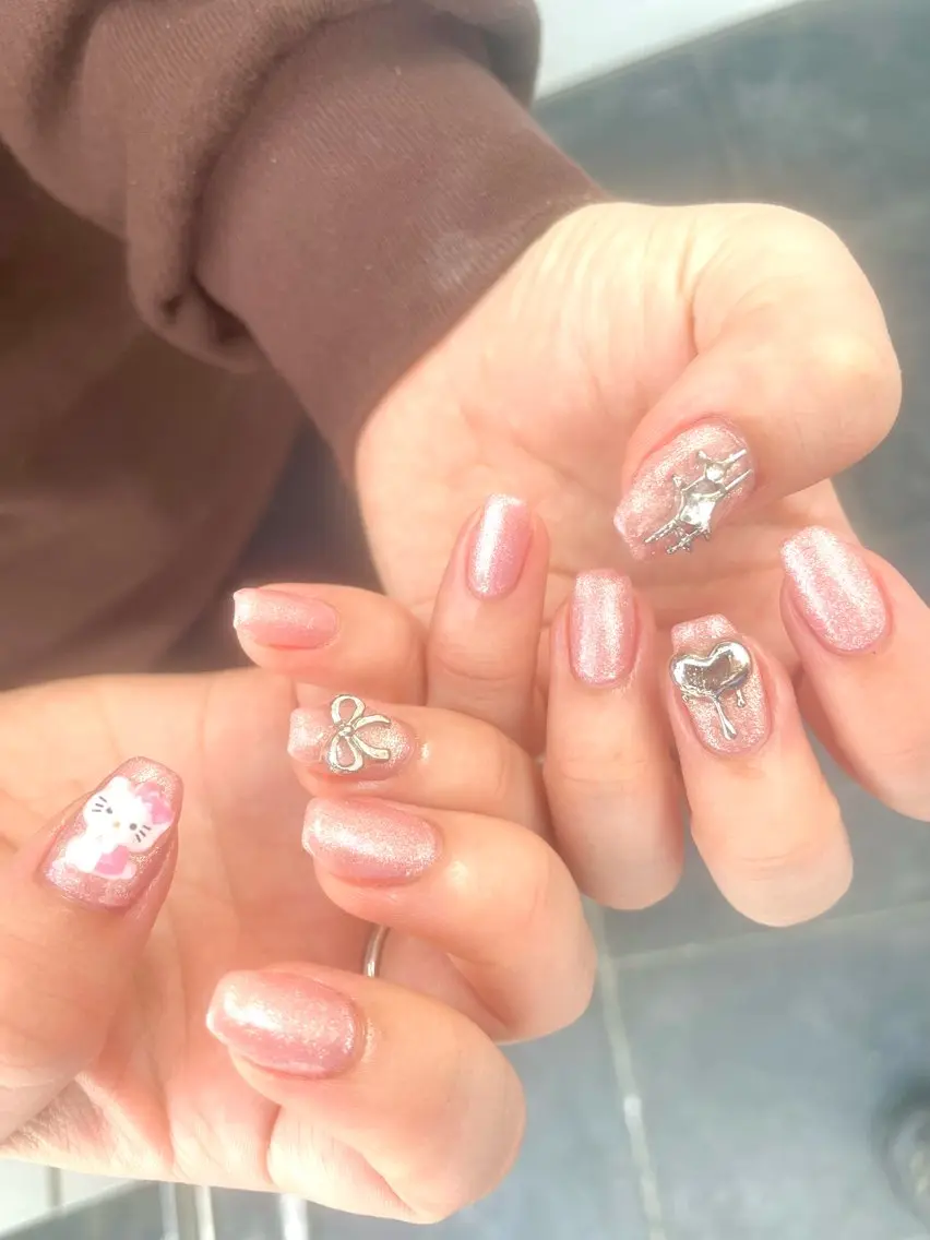 ネイル ハンドネイル Nail ヌシん家 AKANEのネイルデザイン