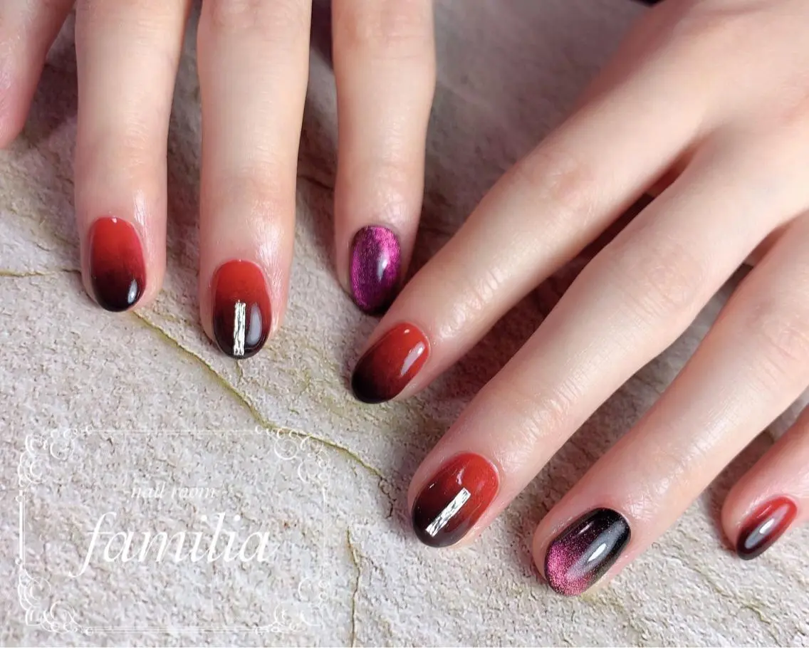 ネイル ハンドネイル -nailroom- familiaのネイルデザイン