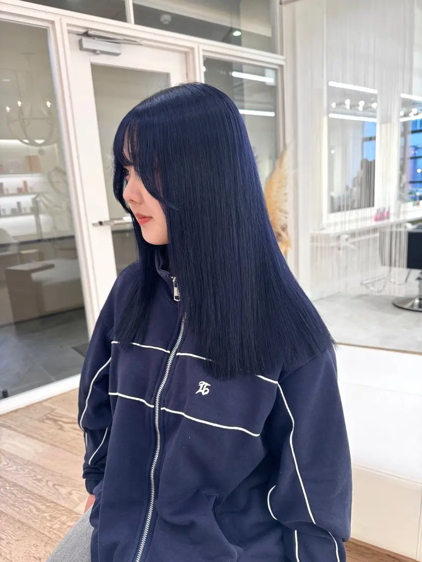 ロング カラー カット ヘアカラー トリートメント ♡ParveMix NANO♡のヘアスタイル