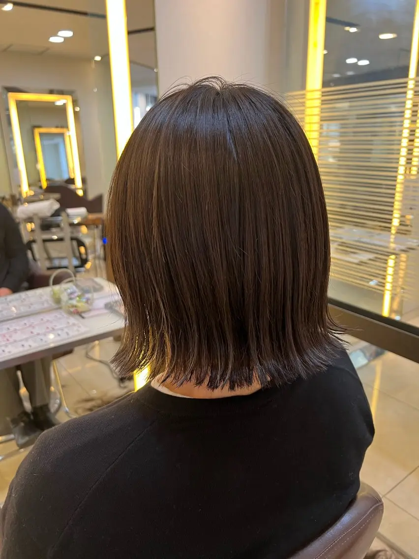 ショート カット ヘアカラー 🌺まなみ/ うる艶カラー🌺のヘアスタイル