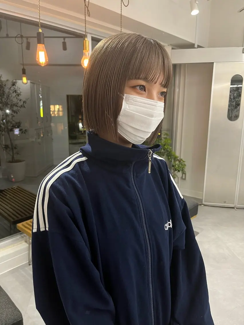 ショート ボブ 千葉 佑月のヘアスタイル