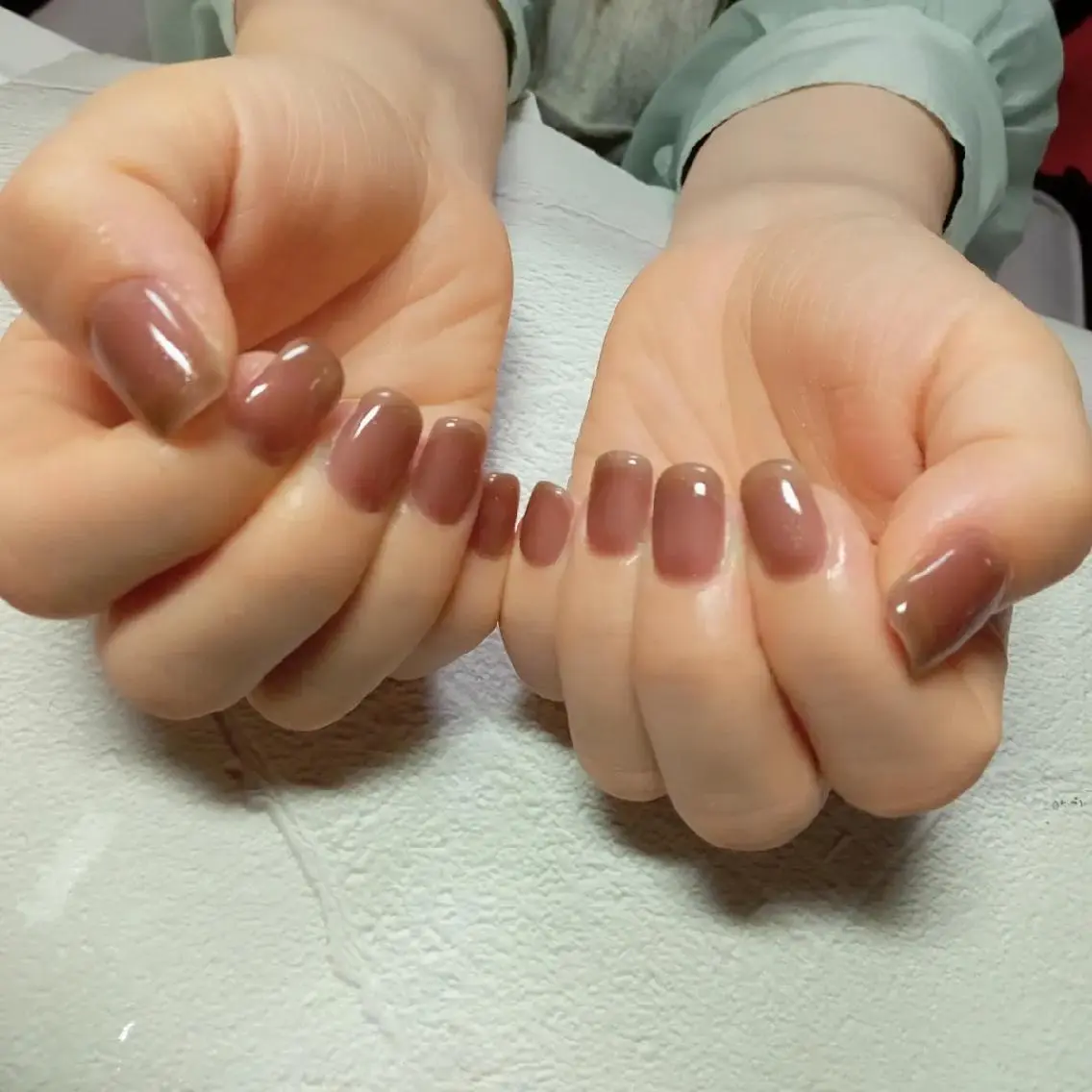 ネイル キラキラネイル ラメ(グリッター) ラメグラデーション マグネットネイル ビー玉ネイル flure de neige yukiのネイルデザイン