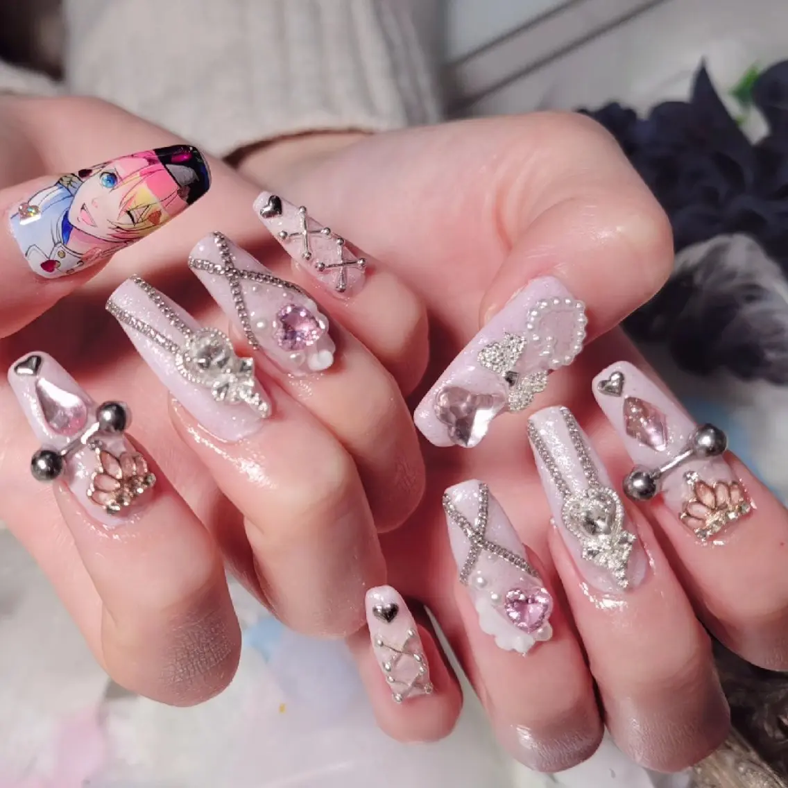 ネイル アートネイル ジェルネイル おで@ oderi_nailのネイルデザイン