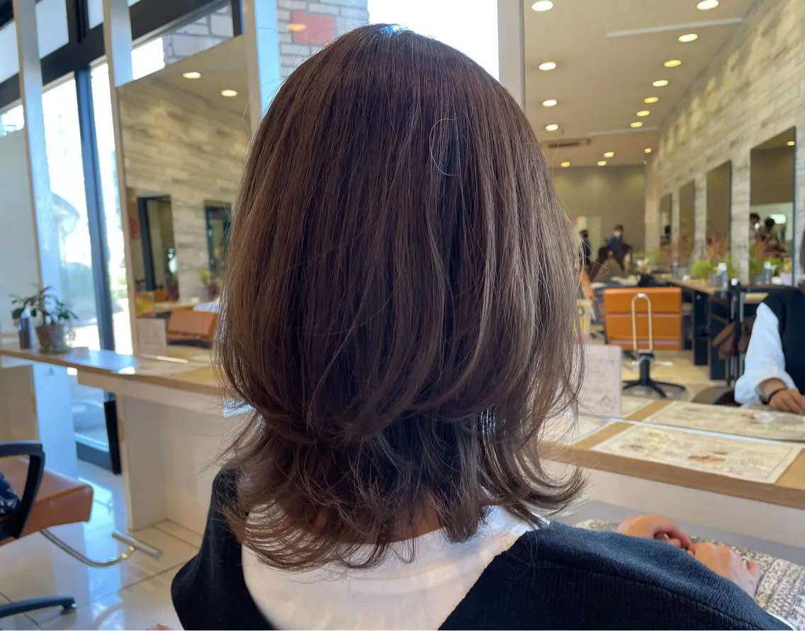 ショート カラー ボブ ウルフカット ウルフボブ カット トリートメント 高月 瞭のヘアスタイル