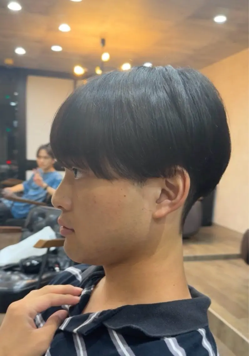 メンズ マッシュ 毛流れ/シャドウ 🇰🇷AYATOのヘアスタイル