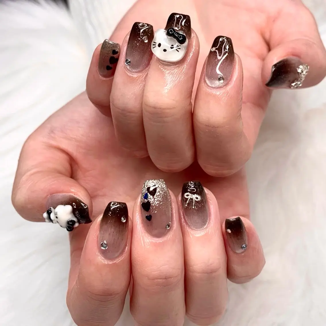 ネイル ジェルネイル 持ち込み ワンカラーネイル スカルプネイル xinh nailsのネイルデザイン