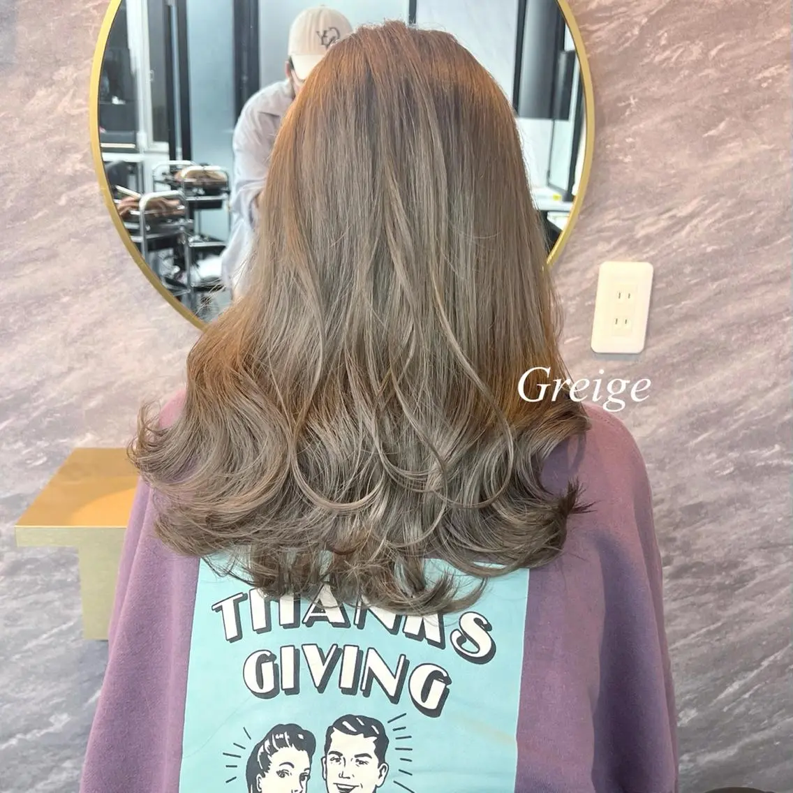 ロング カラー シールエクステ ハイトーンカラー エクステ ヘアカラー シールエクステ特化 ハイトーン、NANAのヘアスタイル