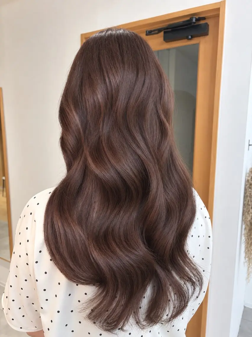 ロング カラー 相澤 乙羽のヘアスタイル
