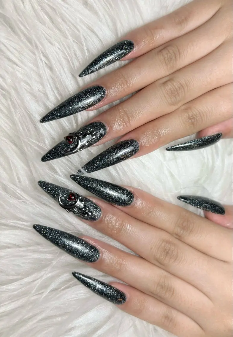 ネイル H3 Nail Tsuki🦋💙のネイルデザイン