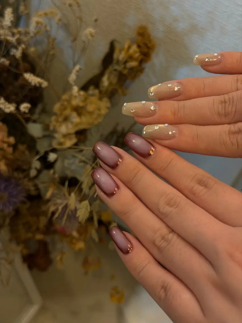 ネイル ハンドネイル フットネイル with hues AYAのネイルデザイン
