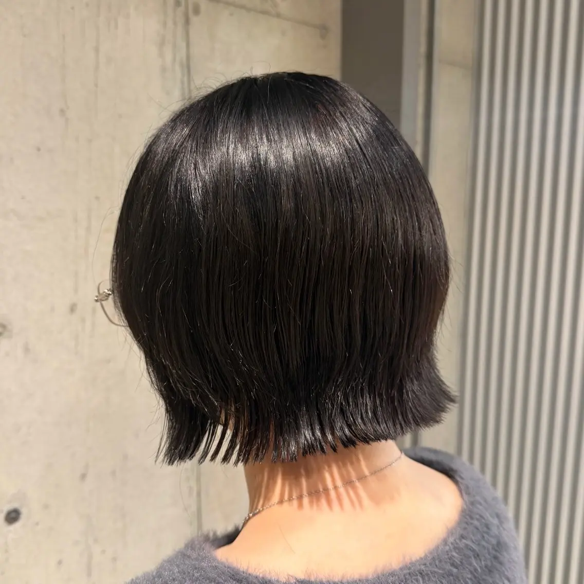 ミディアム カラー ヘアアレンジ カット ヘアカラー トリートメント 垢抜けボブ×透明 感カラーリクト💥のヘアスタイル