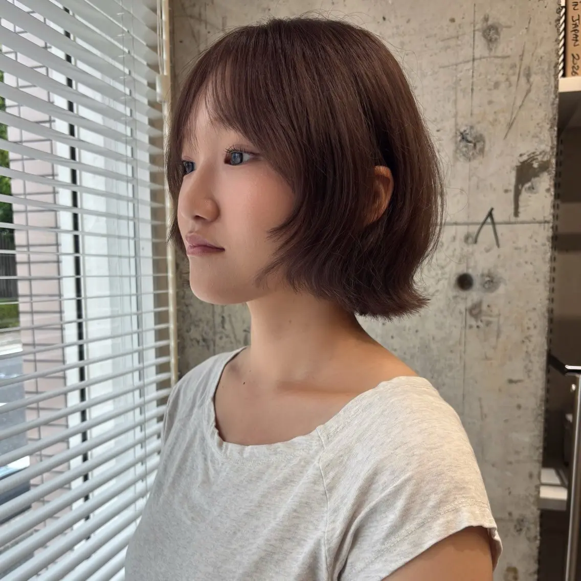 ショート カラー カット ヘアカラー 永田 愛莉のヘアスタイル