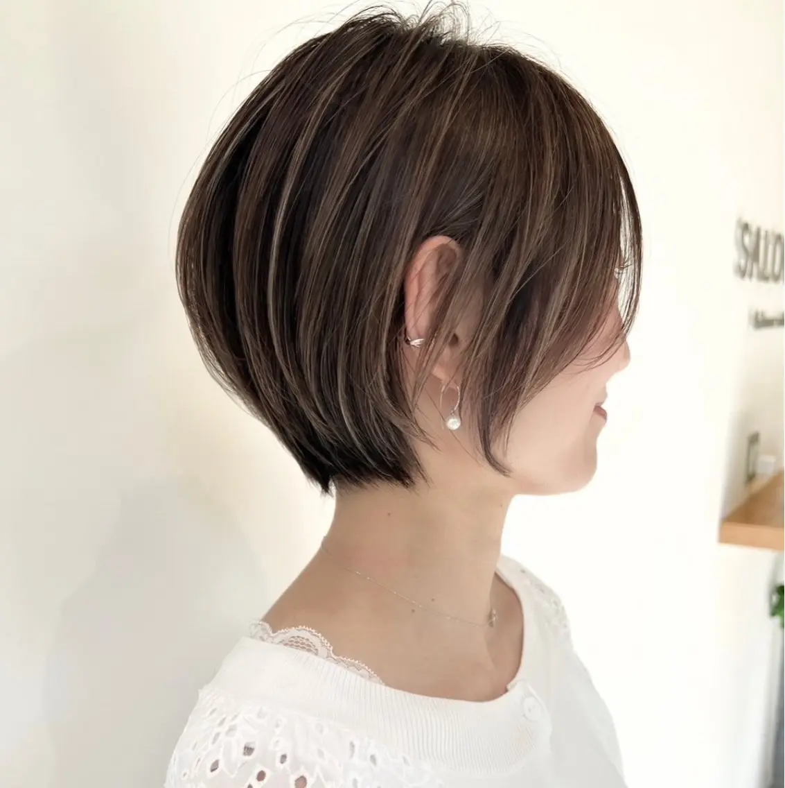ショート カット ヘアカラー ショート特化✨ 津々美のヘアスタイル
