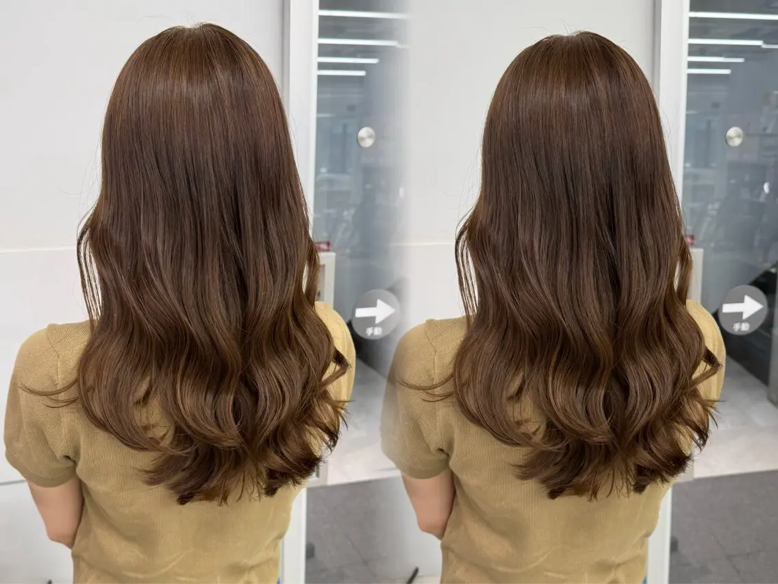 カラー ヘアカラー 🩵️⋆*BASSA ゆうきのヘアスタイル