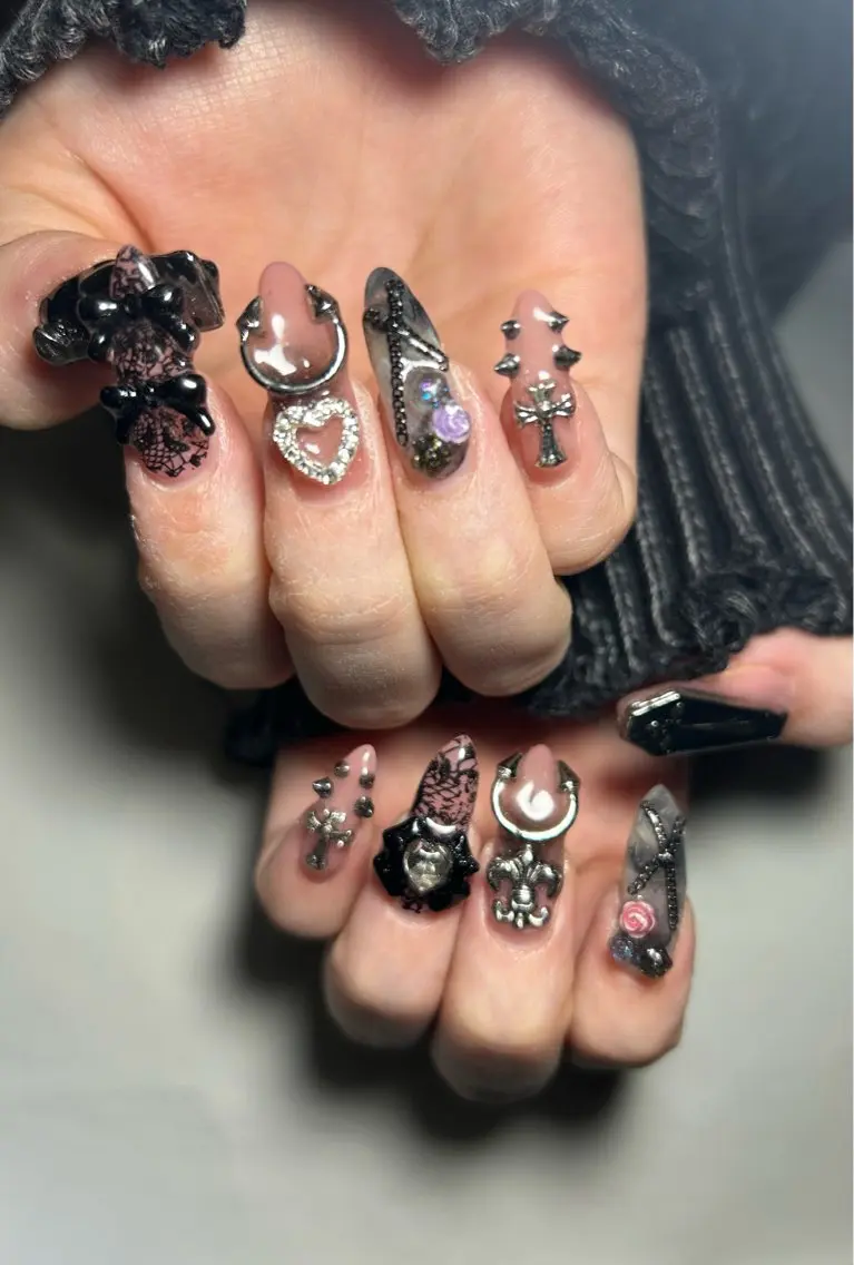 ネイル Liennail 持込デザインやり放題のネイルデザイン