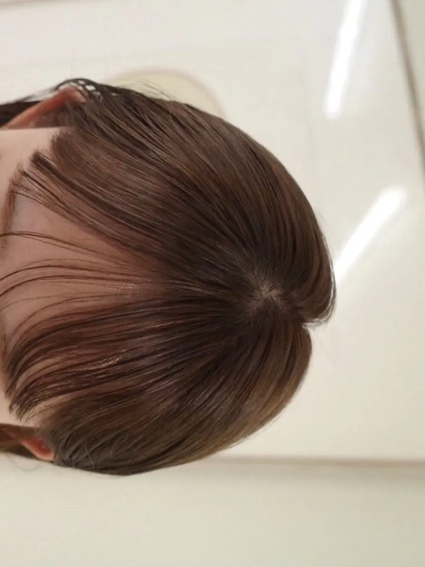 カラー ベージュカラー 佐々木 遥菜のヘアスタイル