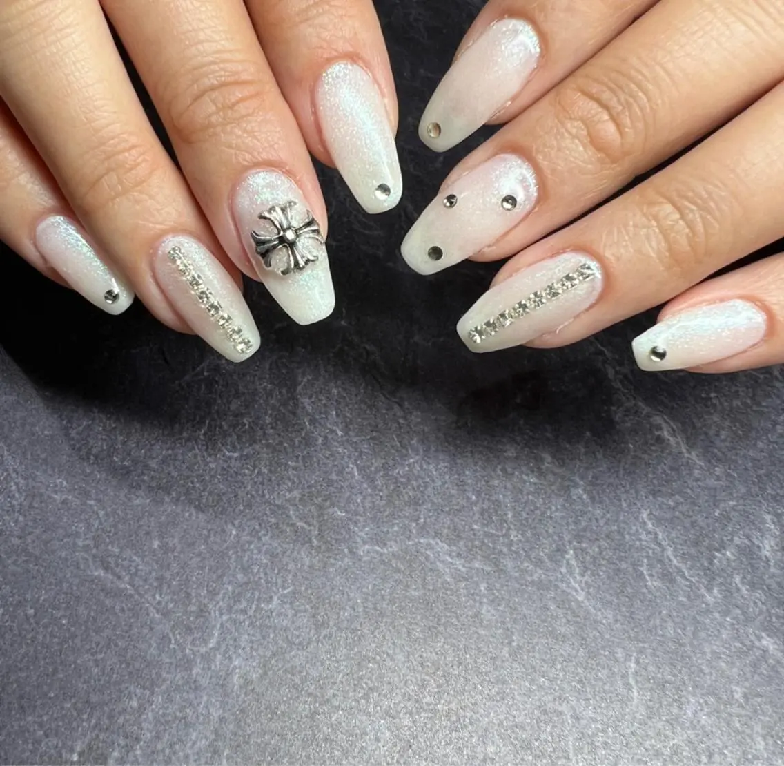 ネイル ジェルネイル 韓国ネイル 持ち込み パラジェル スカルプネイル LeaLea nails.のネイルデザイン