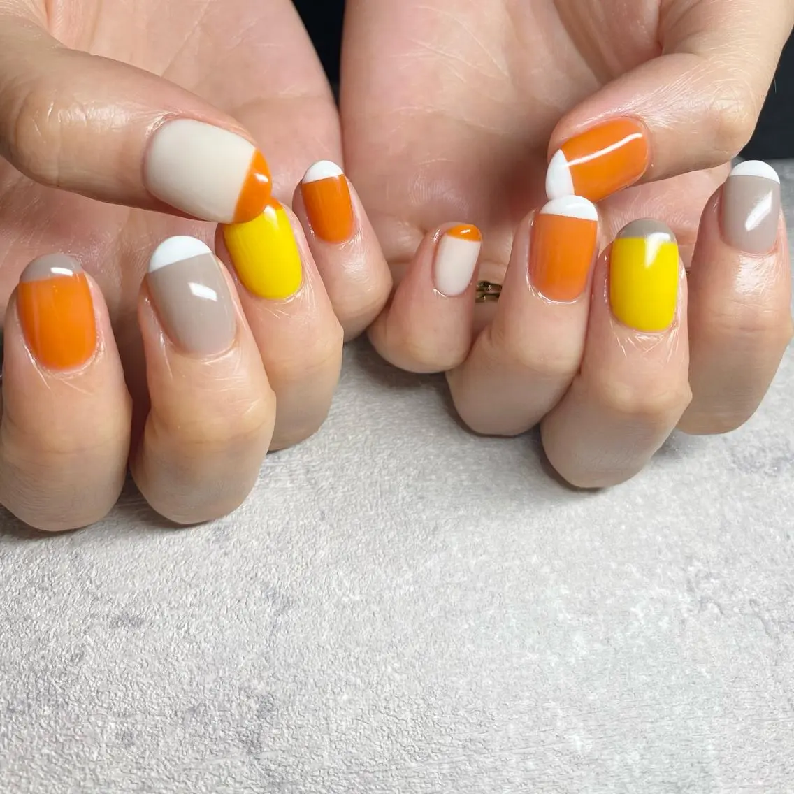 ネイル アートネイル ニュアンスネイル ハンドネイル 山田 貴子のネイルデザイン