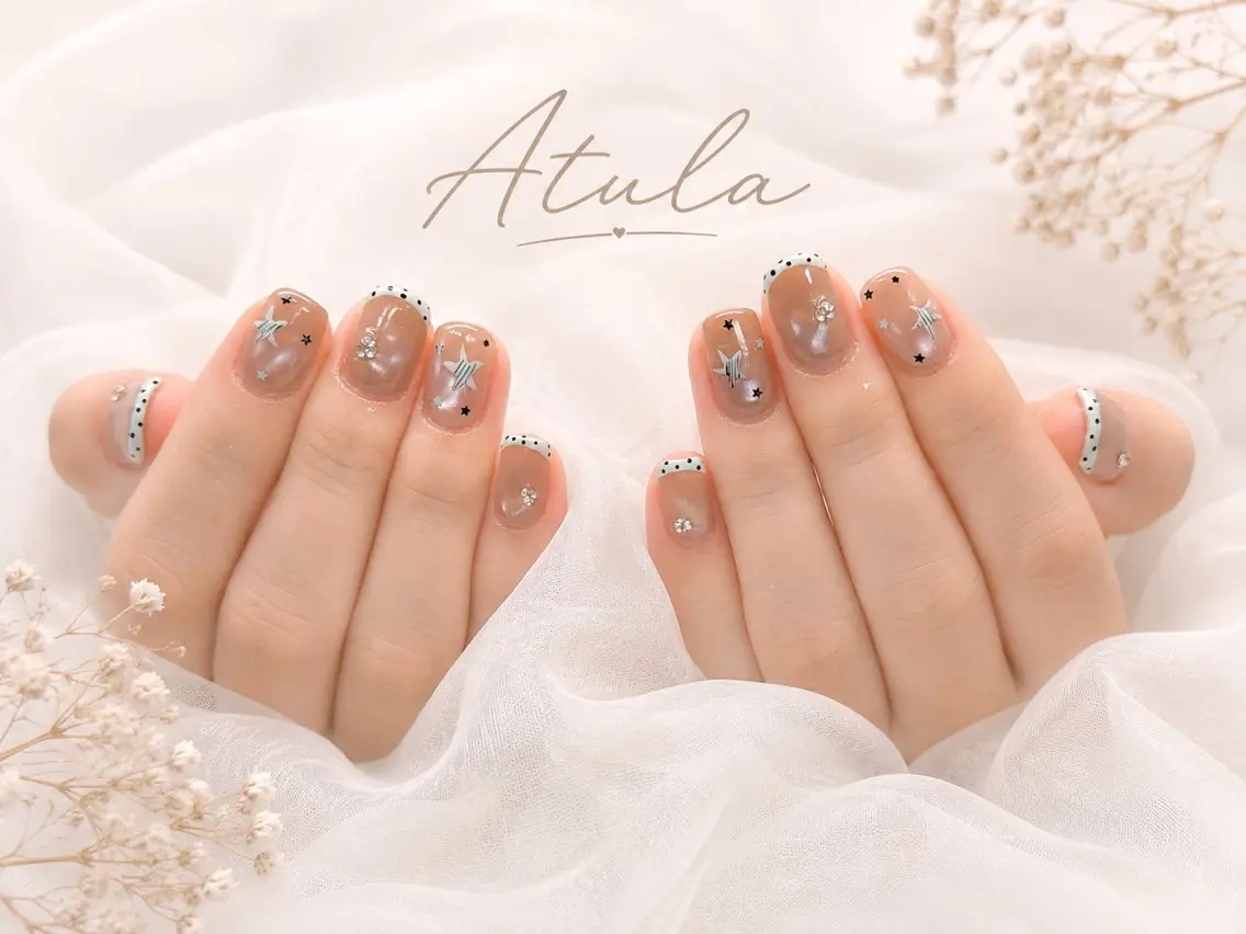 ネイル ハンドネイル Atula nail Momoのネイルデザイン