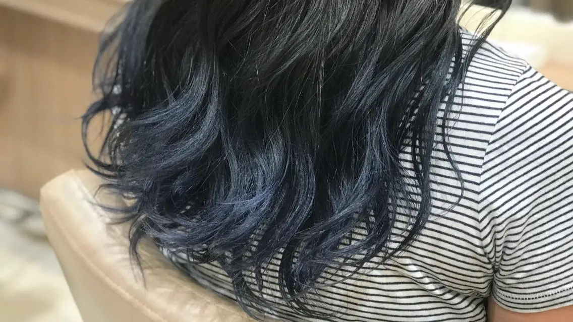 ロング カラー 当日予約🆗✂︎ ウエモト タクのヘアスタイル