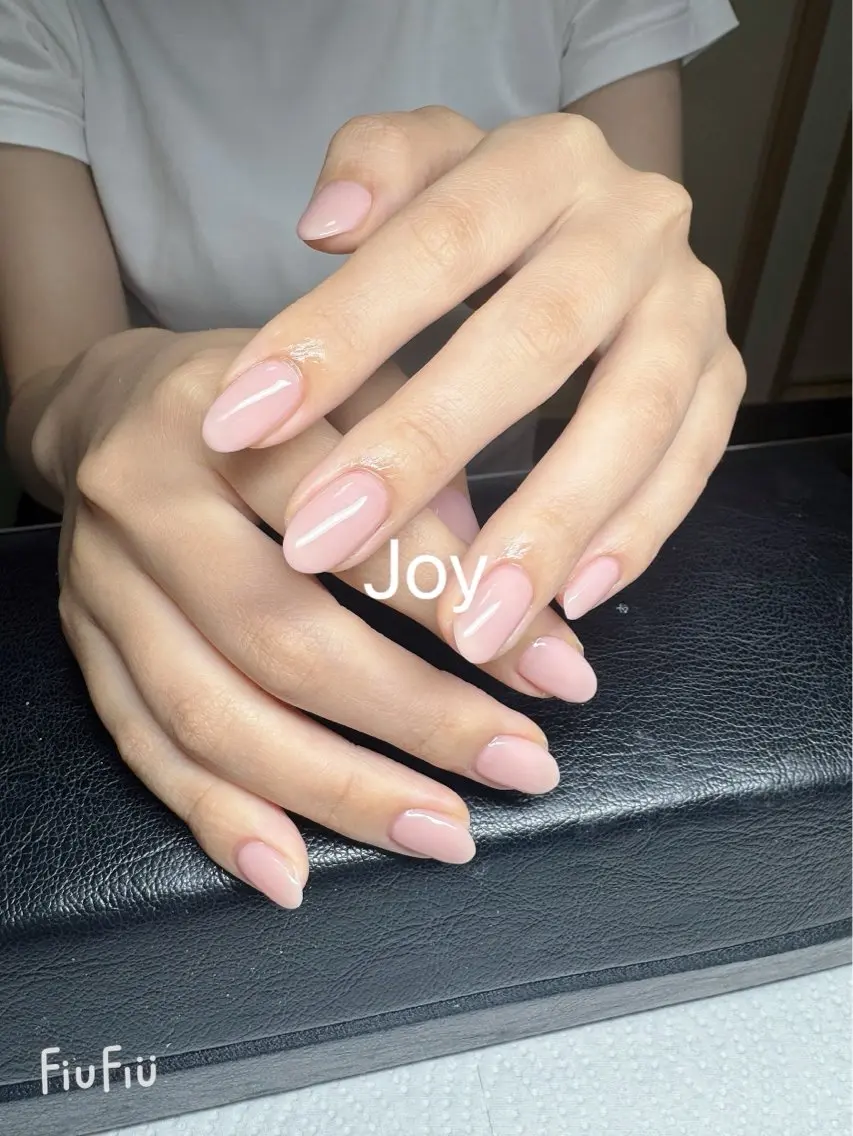 ネイル ジェルネイル ワンカラーネイル シンプルネイル Nail Salon JOYのネイルデザイン