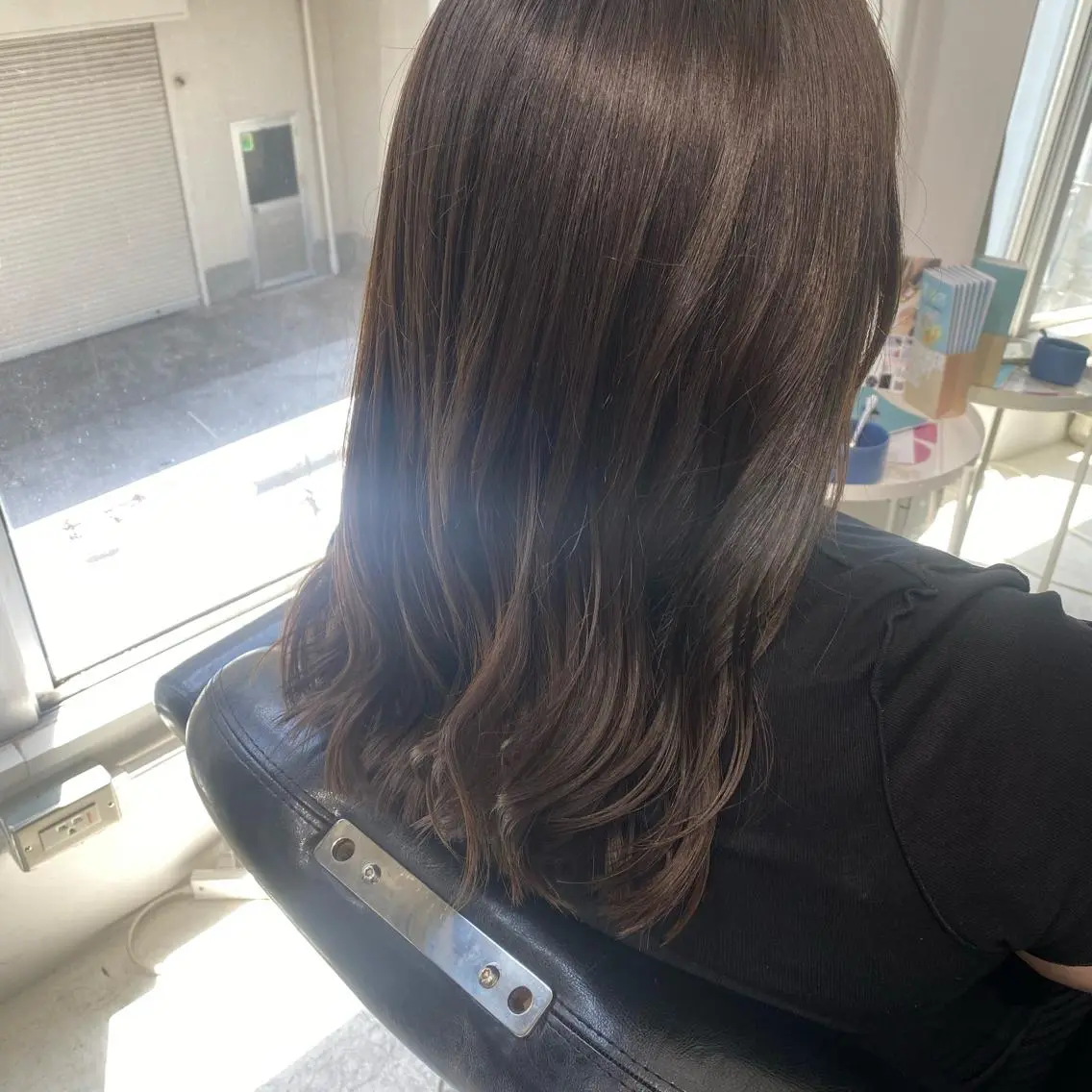ミディアム カラー 透明感カラー 8日◎髪質改善 misatoのヘアスタイル