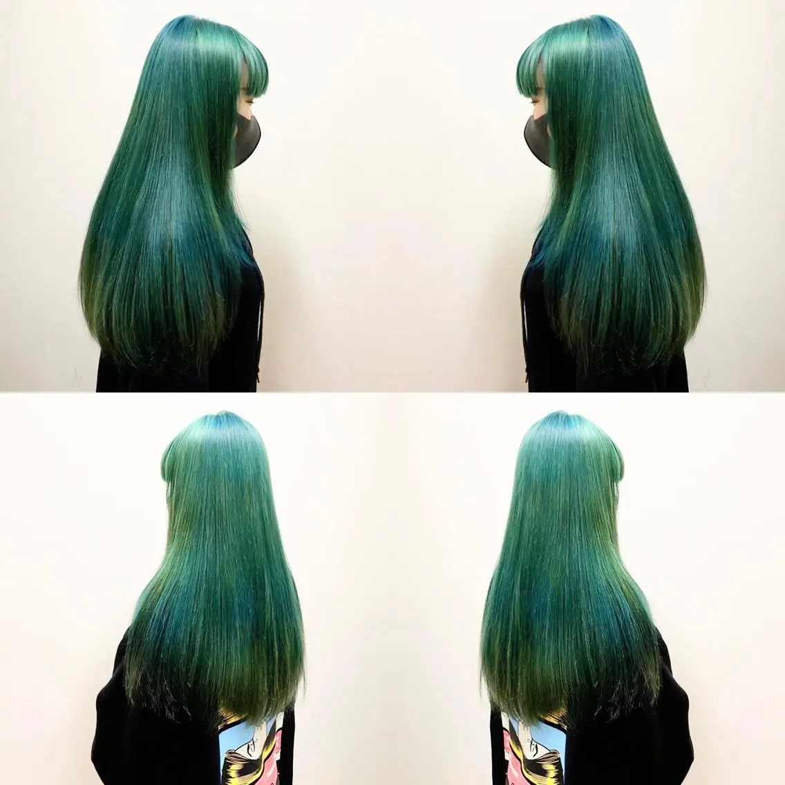 ロング カラー ヘアカラー トリートメント ✨️眉毛、派手髪、 ハイトーンShinの眉毛・アイブロウイメージ