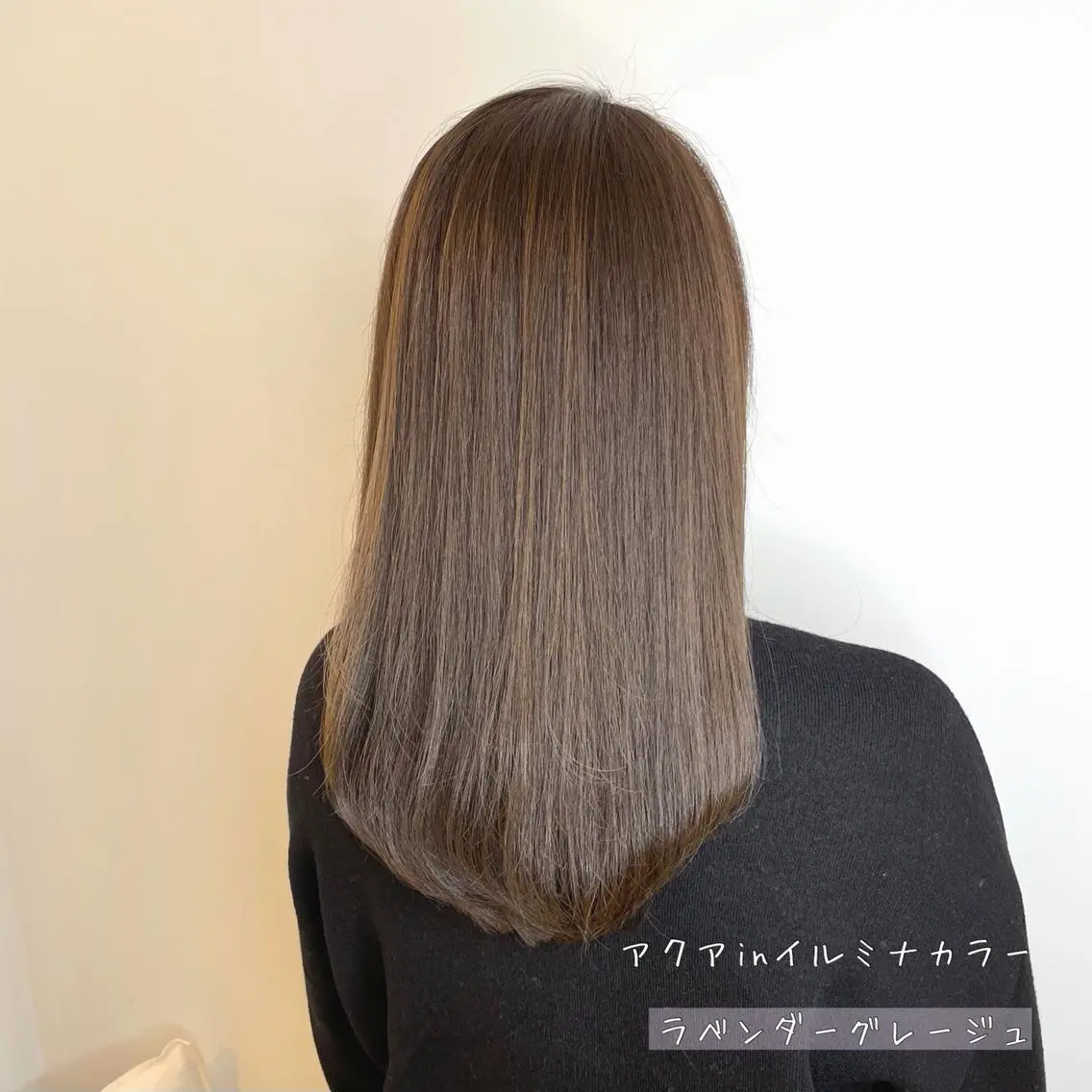 セミロング カラー shinka omotesandoのヘアスタイル