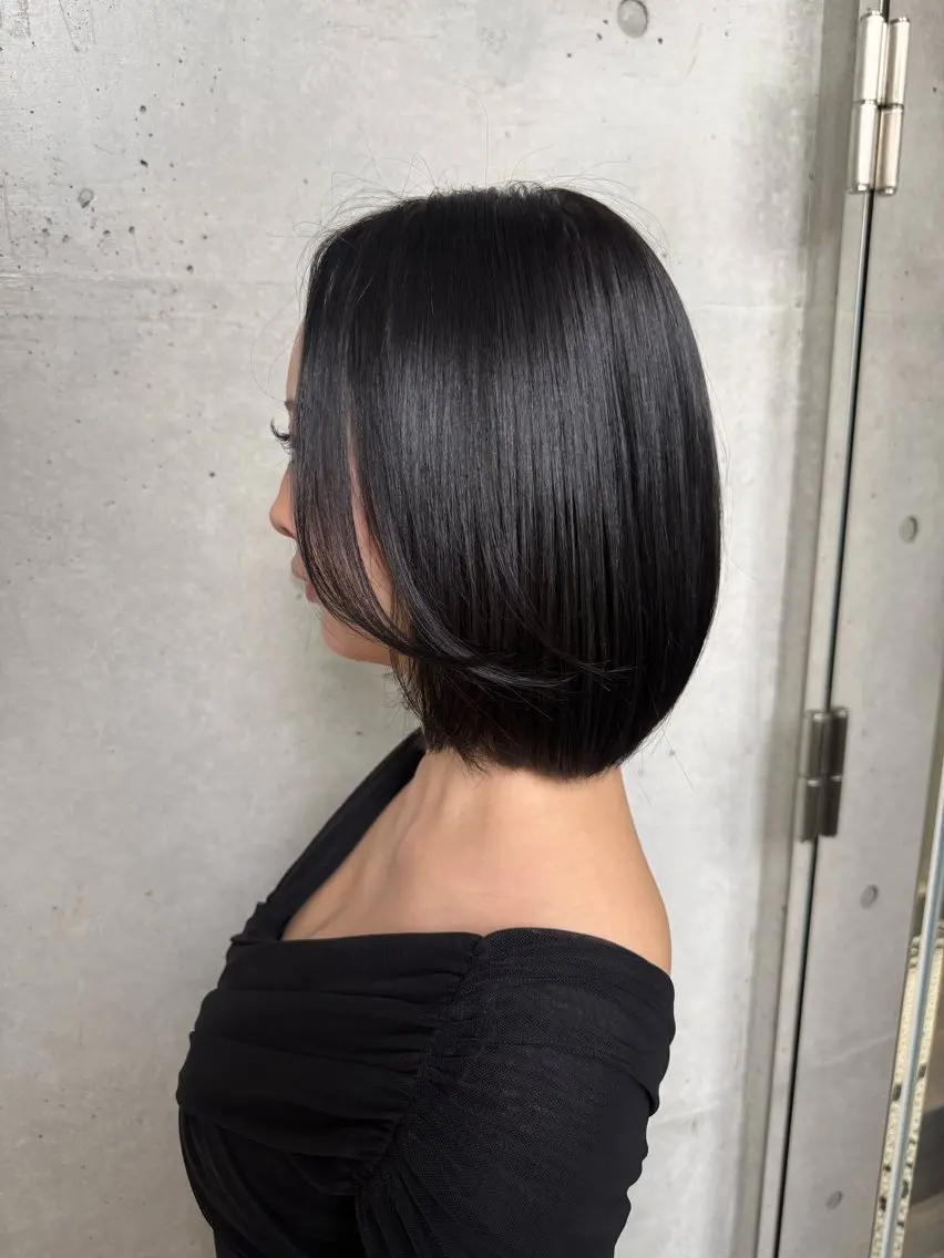 ミディアム ヘアカラー 透明感・ツヤカラー /Misakiのヘアスタイル