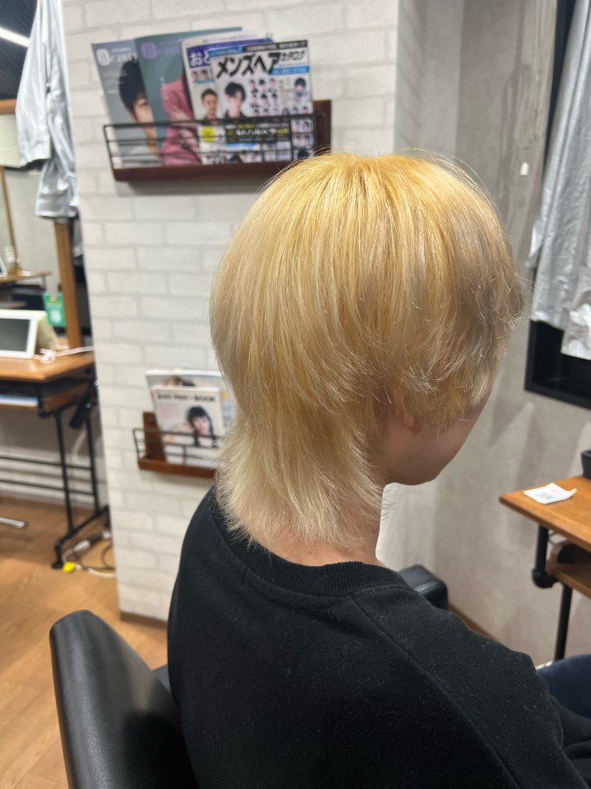ショート レイヤーカット ウルフカット レ ナのヘアスタイル