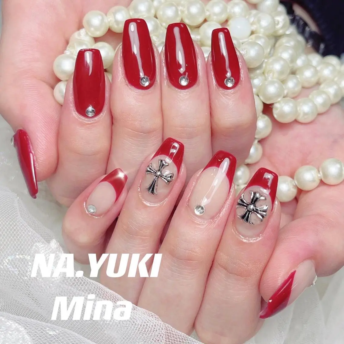 ネイル ハンドネイル ハンドケア ナユキNA.YUKI 新宿店のネイルデザイン