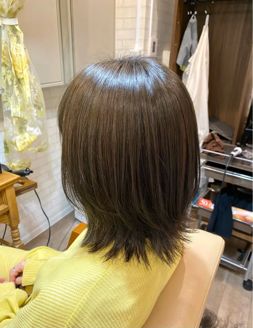 ミディアム カラー Aujuaソムリエ 🎨‎♡HARUのヘアスタイル