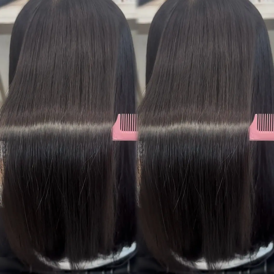 ロング 髪質改善ストレート /暖色カラー🎀🪞のヘアスタイル