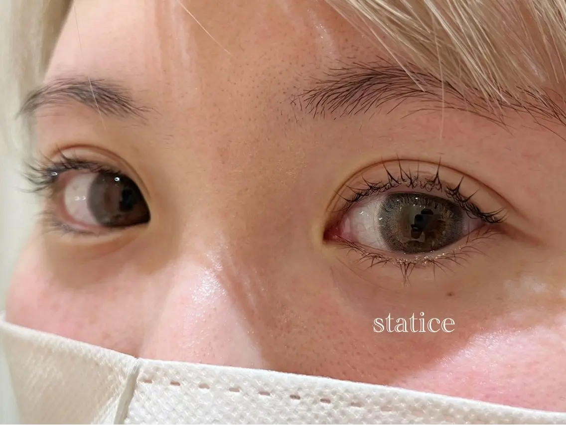マツエク・マツパ パリジェンヌラッシュリフト 一重×まつ毛パーマ statice/島垣 （シマガキ）のマツエク・マツパデザイン