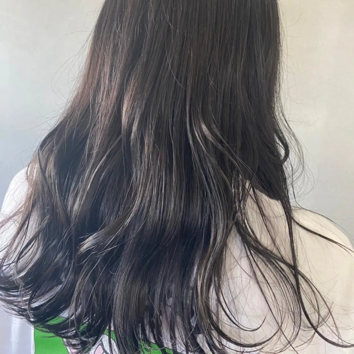 ロング カラー ブルーカラー ブルージュ 透明感カラー HARUKA🍒 toccaのヘアスタイル