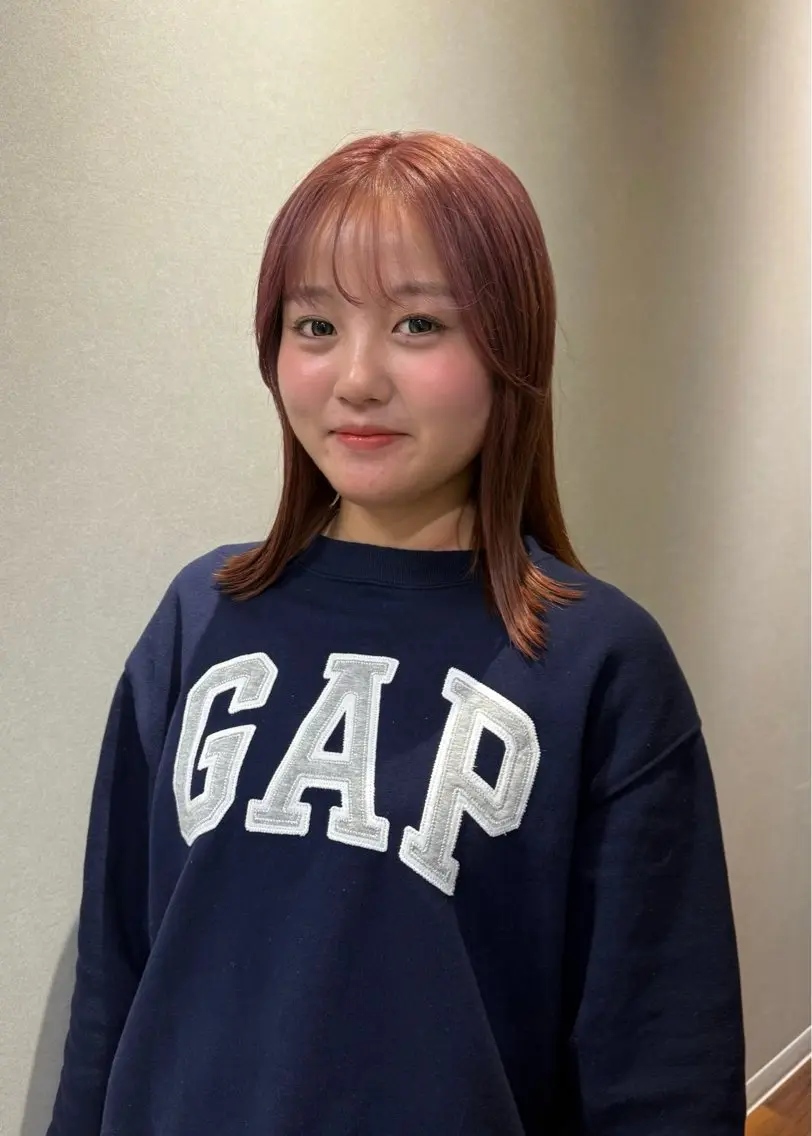 ミディアム カラー ヘアカラー トリートメント "Daisy" Rio /大名・天神のヘアスタイル