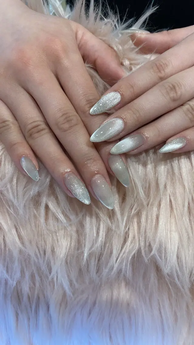 ネイル ハンドネイル crystal ⭐︎ colorのネイルデザイン
