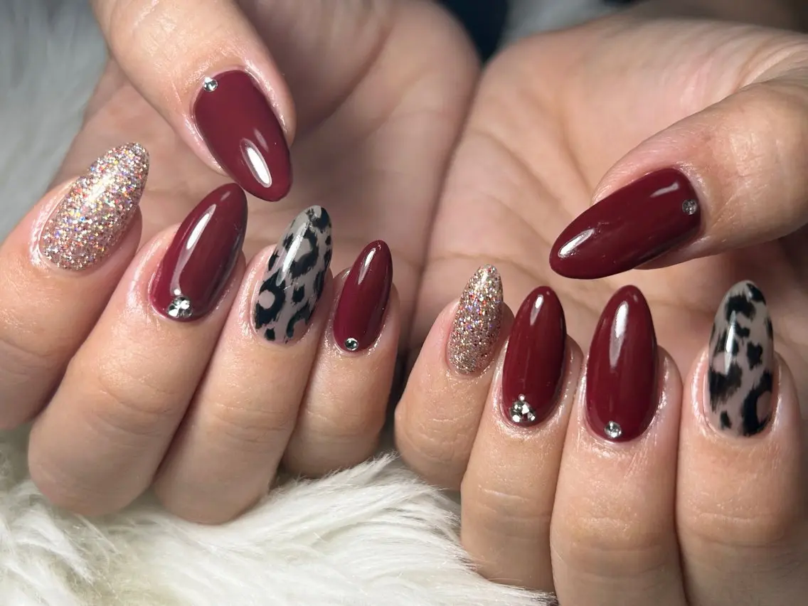 ネイル アニマル柄 ハンドネイル Era nailのネイルデザイン