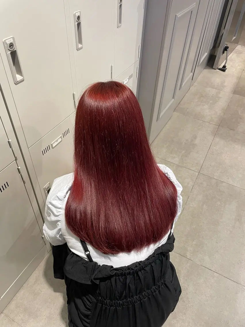 ロング カラー ヘアアレンジ ヘアカラー トリートメント ヘアセット 💗横浜美容室 💗HARUNAのヘアスタイル
