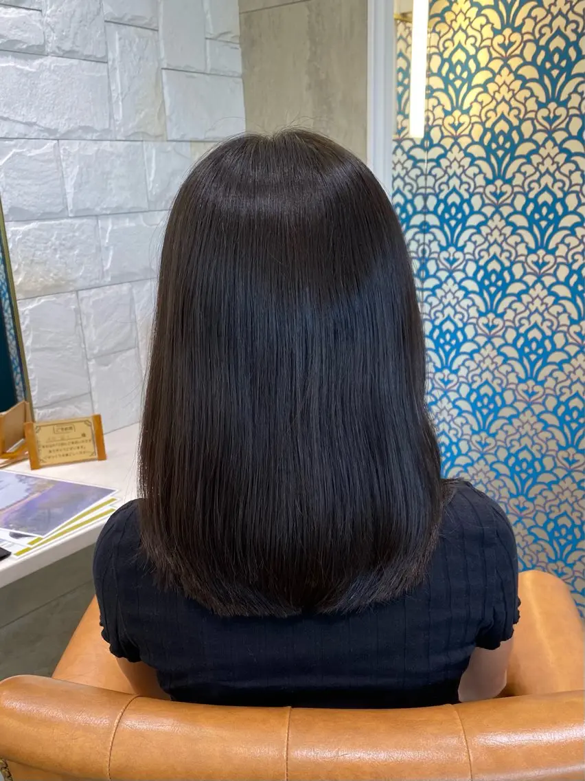ミディアム カット ママ美容師 Tsuchiyaのヘアスタイル