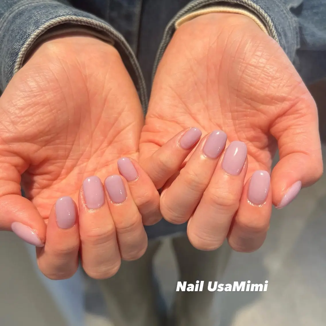 ネイル アートネイル ジェルネイル グラデーション 韓国ネイル ワンカラーネイル ハンドネイル 本町NailUsa Mimi RIKOのネイルデザイン