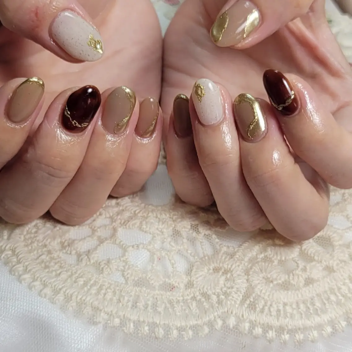 ネイル ハンドネイル ネイルサロンほっこり kanaのネイルデザイン