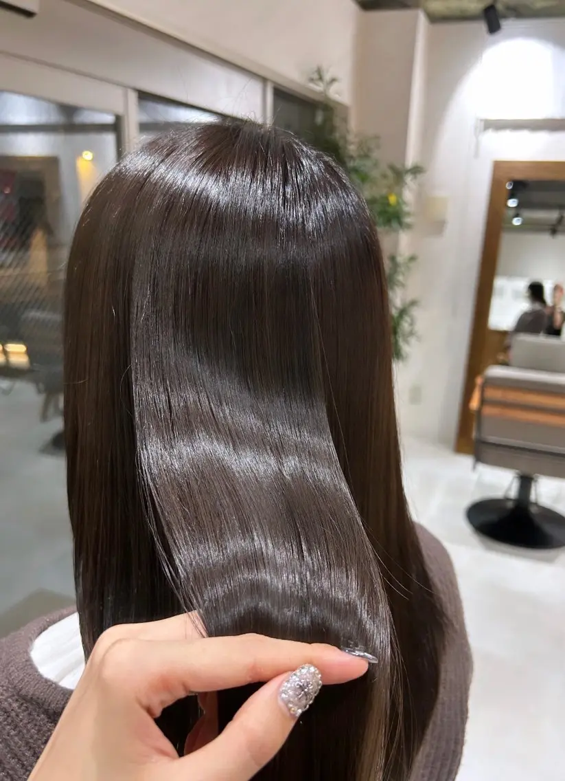 【🤎白髪が気になる方おすすめ🤎】🤎白髪染めケアカラー➕ケラチントリートメント🤎の写真