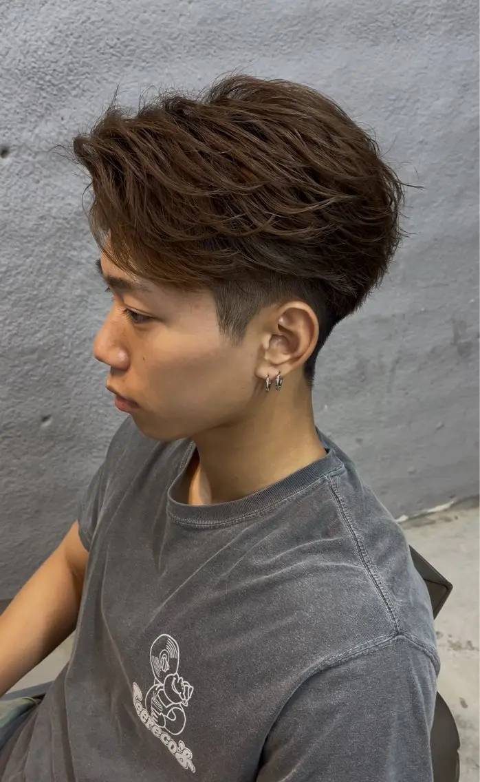 メンズ 岡本 悠聖のヘアスタイル