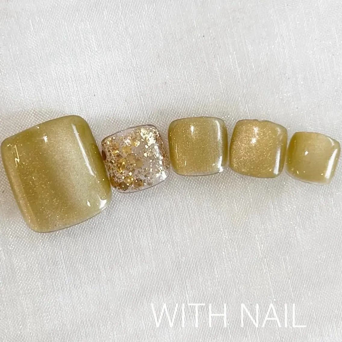 ネイル フットネイル WITH NAIL ネイリストのネイルデザイン