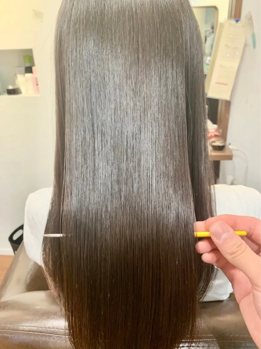 セミロング Snowdrop高円 寺【店長】山道のヘアスタイル