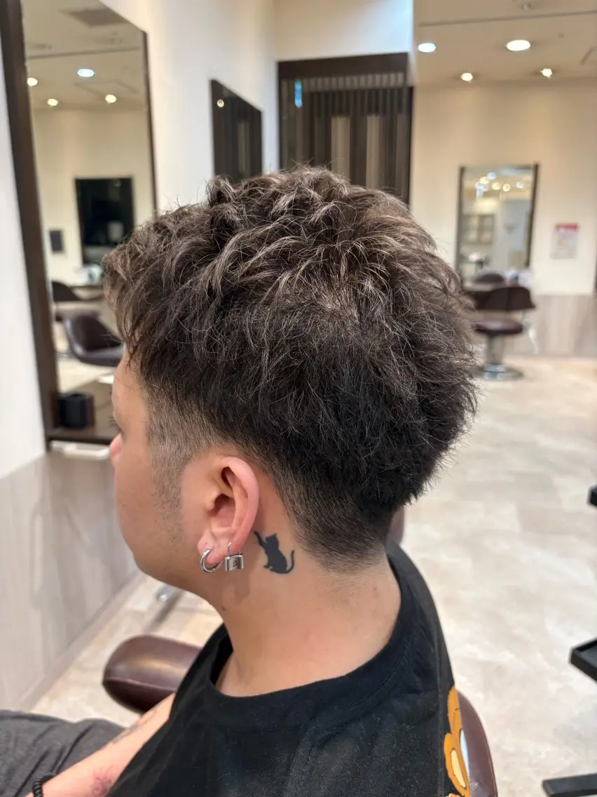 ショート カラー メンズ メンズショート 刈り上げ ショートヘア 木村 柊斗のヘアスタイル
