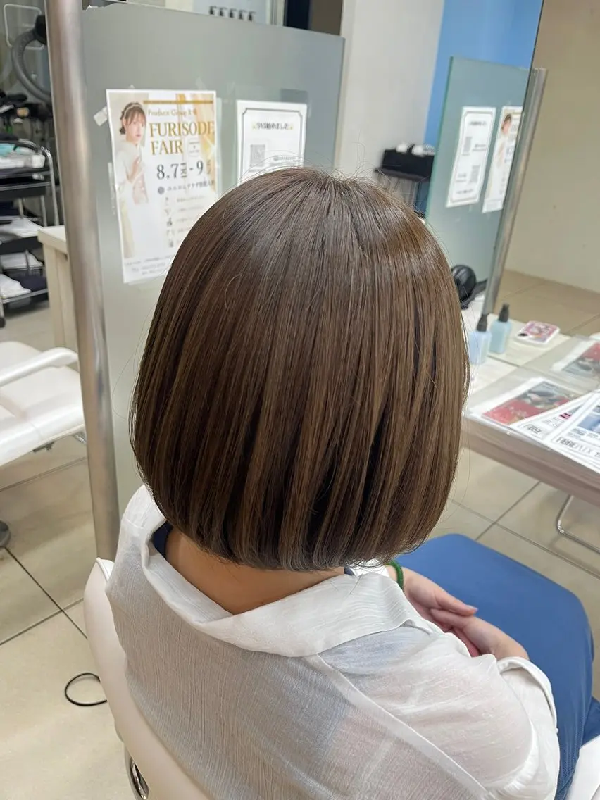 カラー ヘアカラー トリートメント 🎀透明感˖⊹あすか 東橋本🪄︎︎⸝‪⸝のヘアスタイル