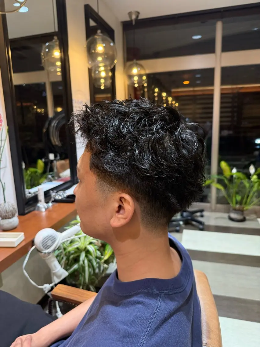 パーマ カット パーマ 平河 良太のヘアスタイル