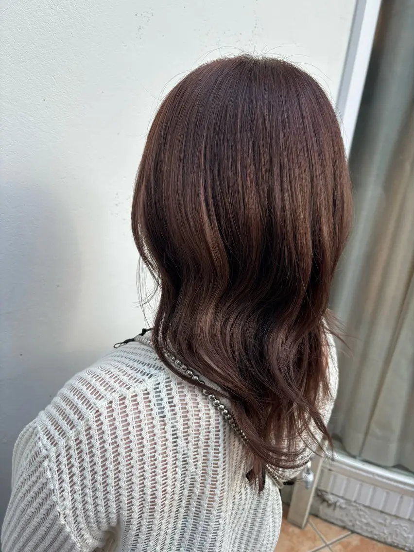 カラー カット ヘアカラー トリートメント 似合わせレイヤー / minami ⟡.·のヘアスタイル